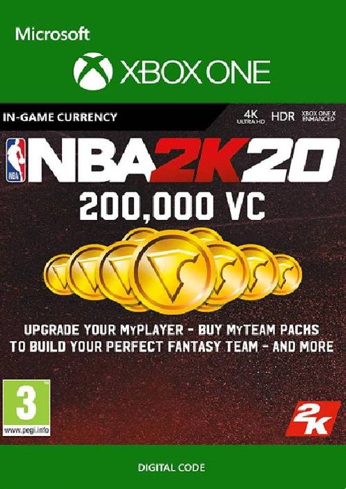 NBA 2K20: 200,000 VC Xbox One