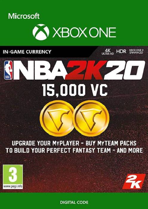 NBA 2K20: 15,000 VC Xbox One