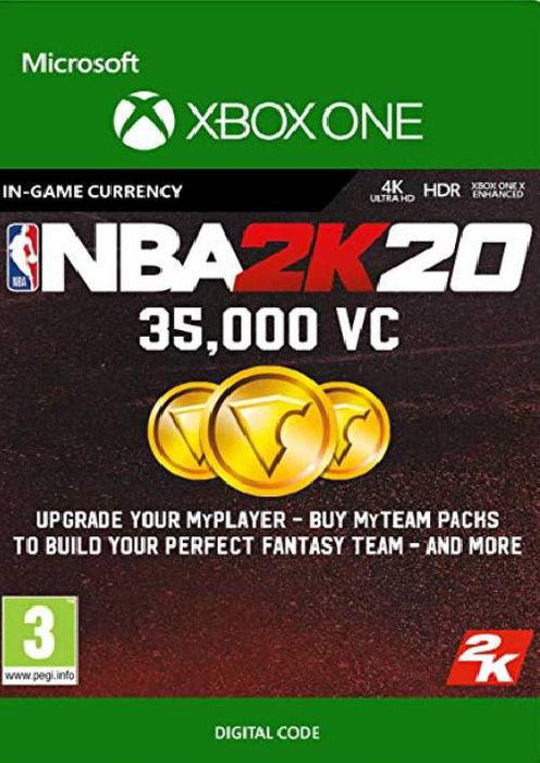 NBA 2K20: 35,000 VC Xbox One