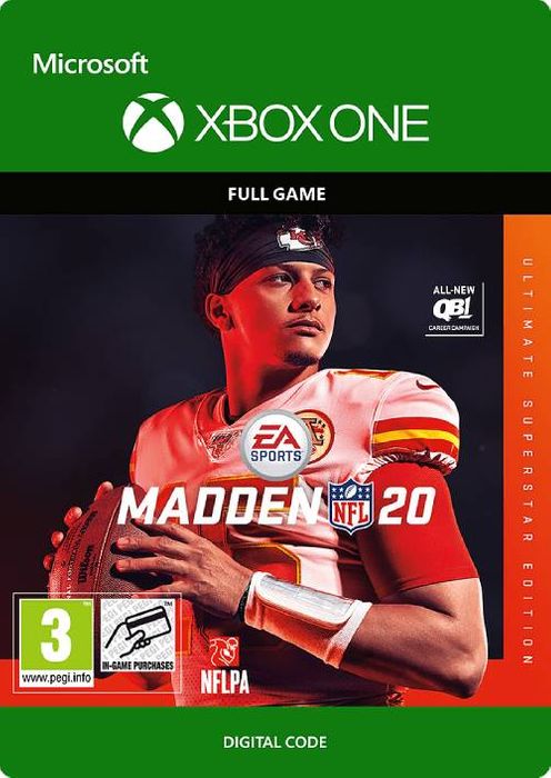 Madden NFL 20 Ultimate Superstar Edition Xbox One