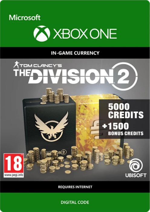 Tom Clancy's The Division 2 6500 Credits Xbox One