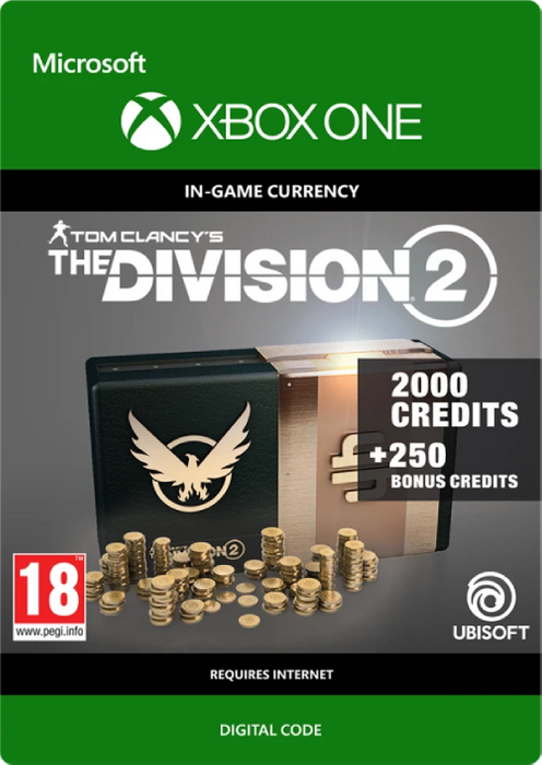 Tom Clancy's The Division 2 2250 Credits Xbox One