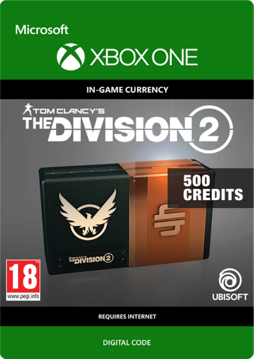 Tom Clancy's The Division 2 500 Credits Xbox One