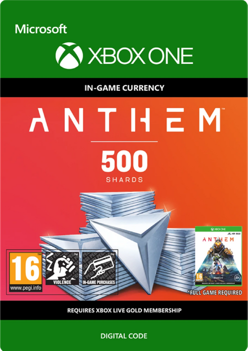 Anthem 500 Shards Pack Xbox One