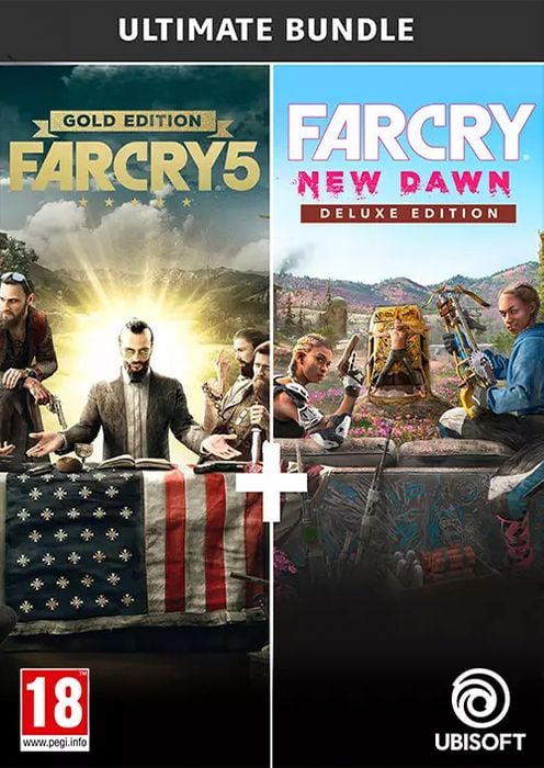 Far Cry 5 Gold Edition + Far Cry New Dawn Deluxe Edition Bundle Xbox (WW)