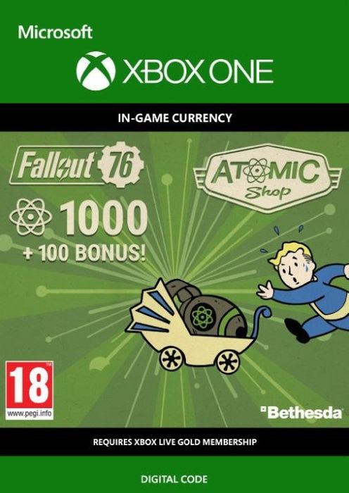 Fallout 76 - 1100 Atoms Xbox One