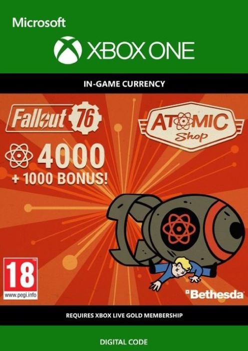 Fallout 76 - 5000 Atoms Xbox One