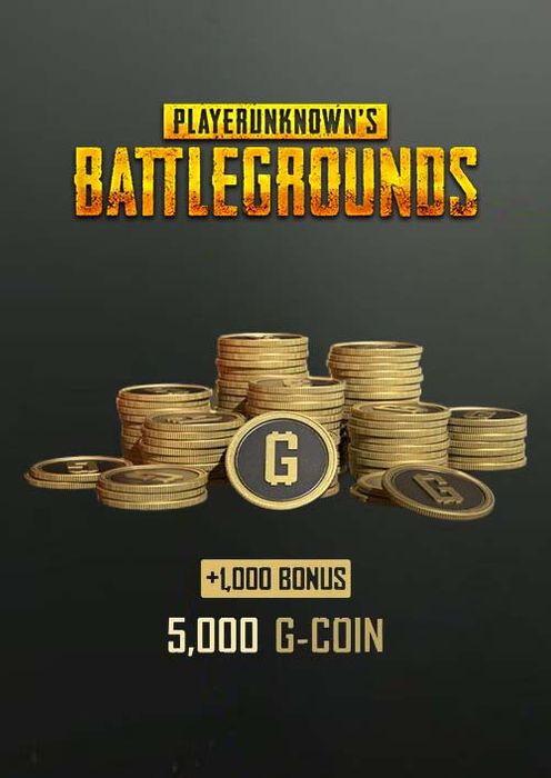 PlayerUnknowns Battlegrounds 6000 G-Coins Xbox