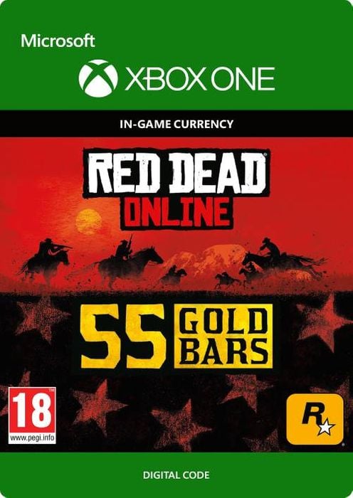 Red Dead Online: 55 Gold Bars Xbox One