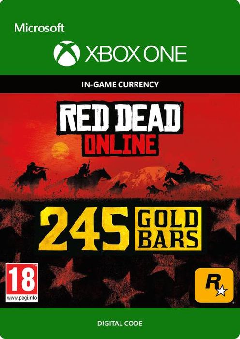 Red Dead Online: 245 Gold Bars Xbox One