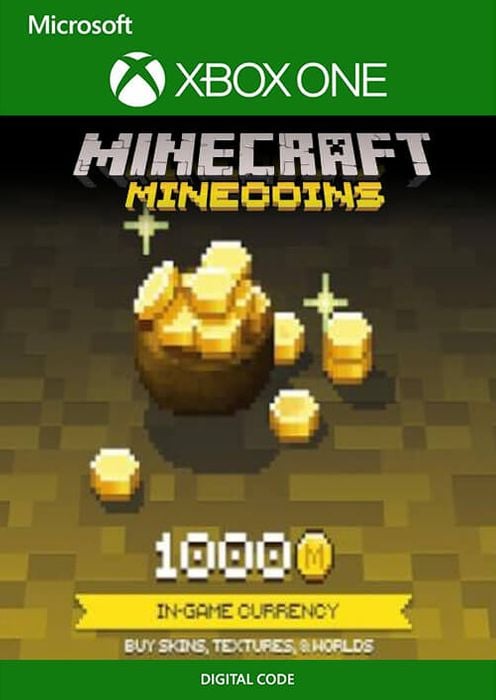 Minecraft 1000 Minecoins Xbox One
