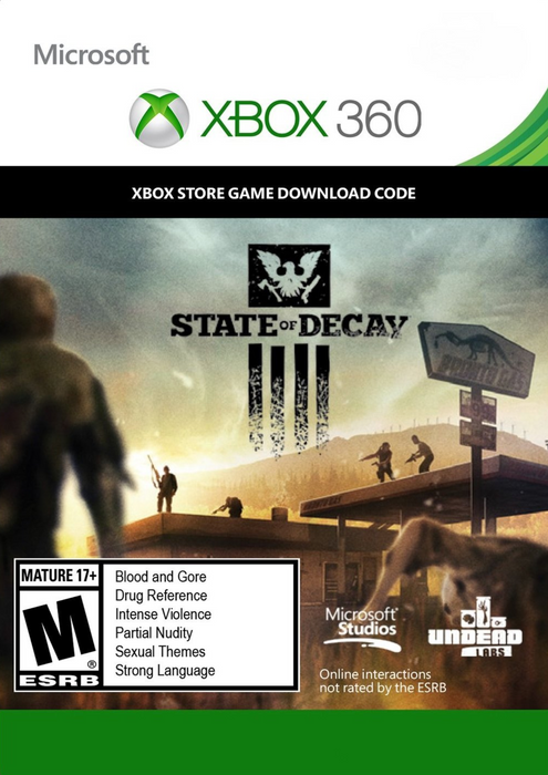 State of Decay Xbox 360