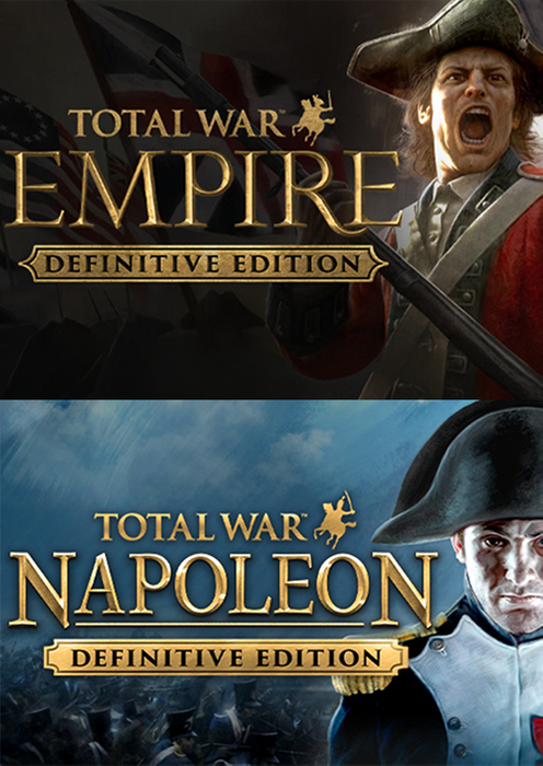 Total War Empire Definitive Edition + Total War Napoleon Definitive Edition PC