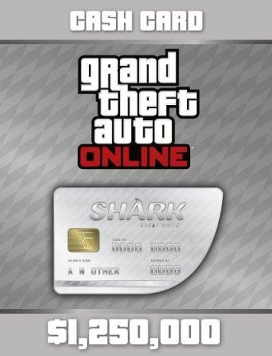Grand Theft Auto Online (GTA V 5): Great White Shark Cash Card PC - Rockstar Games Launcher