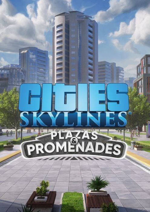 Cities: Skylines - Plazas & Promenades PC - DLC