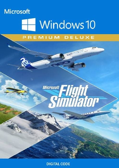 MicrOS : oft Flight Simulator Premium Deluxe 40th Anniversary Edition - PC / Xbox Series X|S