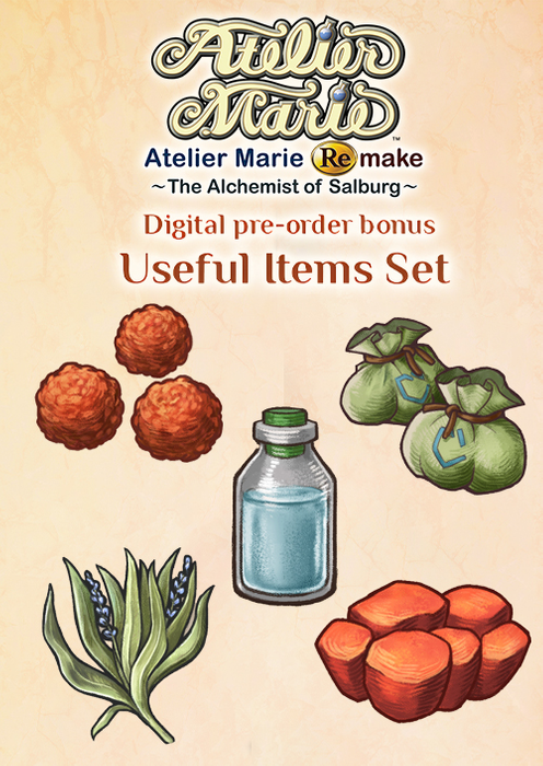 Atelier Marie Remake: The Alchemist of Salburg Pre-Order Bonus PC