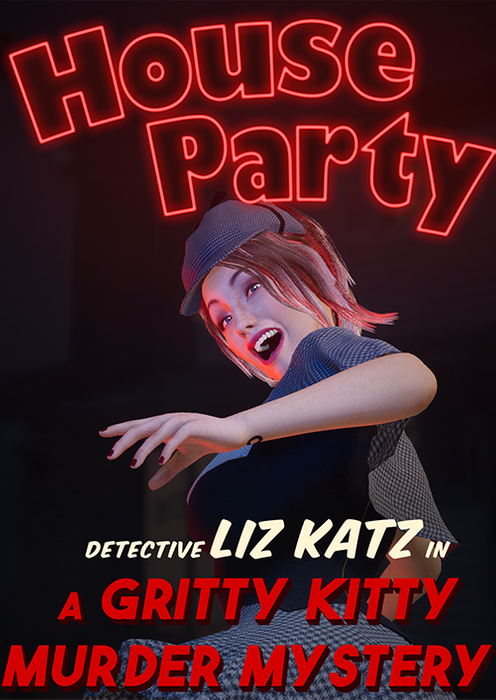 House Party - Detective Liz Katz in a Gritty Kitty Murder Mystery Expansion Pack PC - DLC
