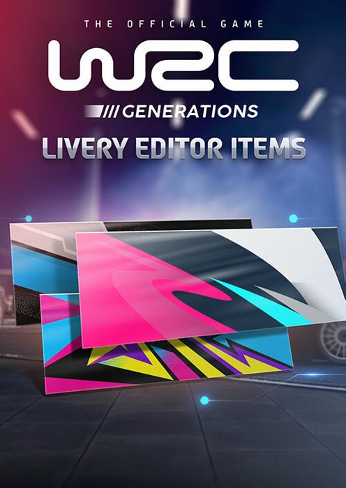 WRC Generations - Livery editor extra items PC - DLC
