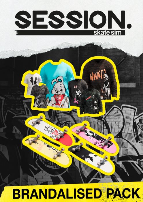 Session: Skate Sim Brandalised Pack PC - DLC