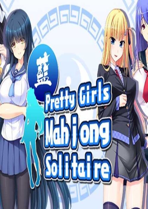 Pretty Girls Mahjong Solitaire [BLUE] PC