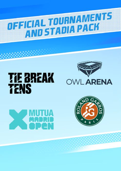 Tennis World Tour 2 Official Tournaments and Stadia Pack PC - DLC