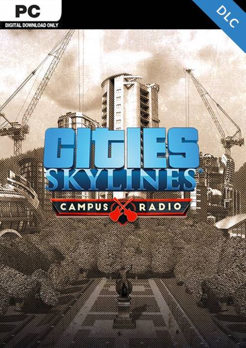 Cities Skylines PC - Campus Rock Radio DLC
