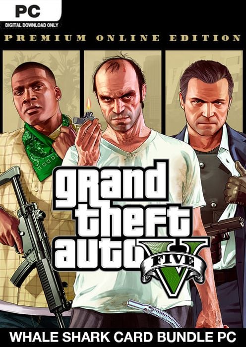 Grand Theft Auto V: Premium Online Edition & Whale Shark Card Bundle PC