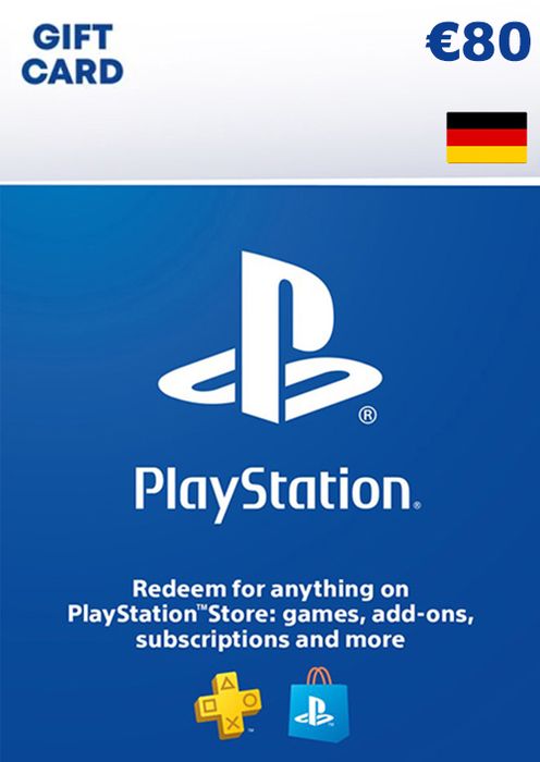 PLAYSTATION STORE GIFT CARD - 80 EUR (Germany)