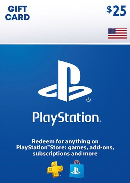 PlayStation Network (PSN) Card - 25 USD