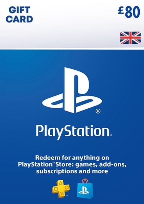 £80 PlayStation Network Top Up Card - PSN UK