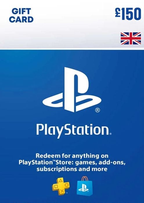 PLAYSTATION STORE GIFT CARD - 150 GBP (UK)