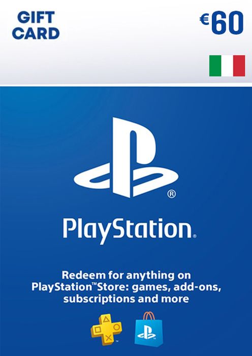 PLAYSTATION STORE GIFT CARD - 60 EUR (Italy)