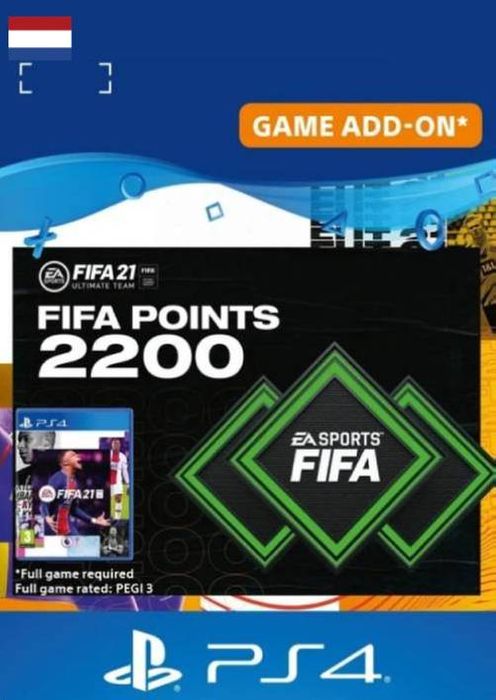 FIFA 21 Ultimate Team 2200 Points Pack PS4/PS5 (Netherlands)