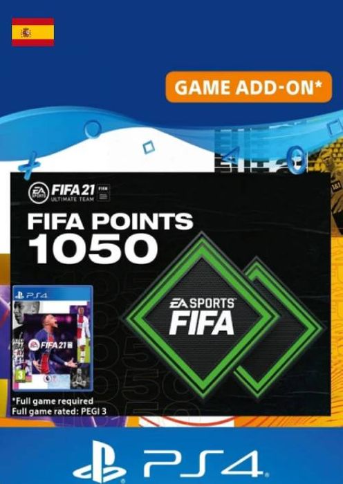 FIFA 21 Ultimate Team 1050 Points Pack PS4/PS5 (Spain)
