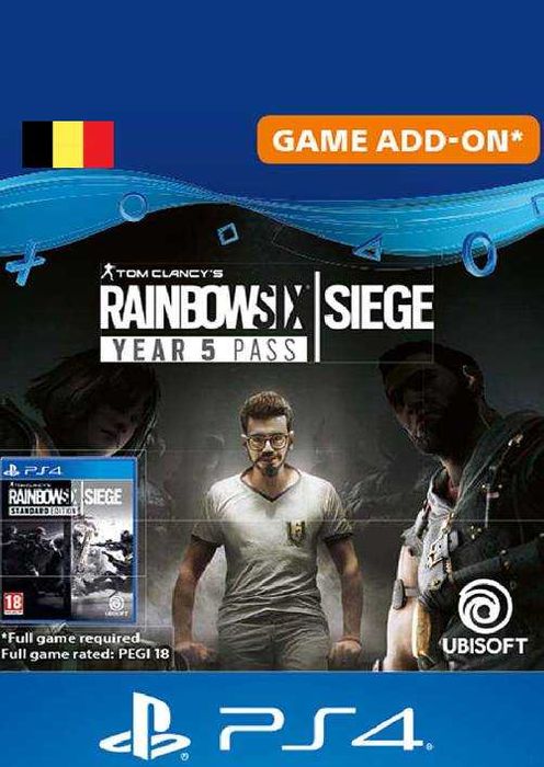 Tom Clancy's Rainbow Six Siege - Year 5 Pass PS4 (Belgium)