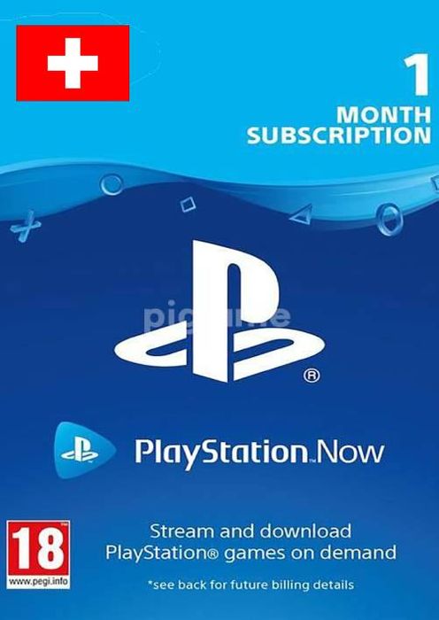 PlayStation Now - 1 Month Subscription (Switzerland)