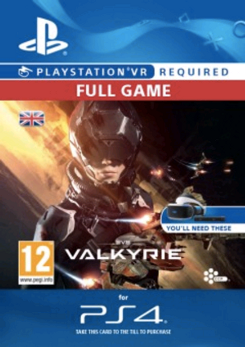 EVE Valkyrie VR PS4