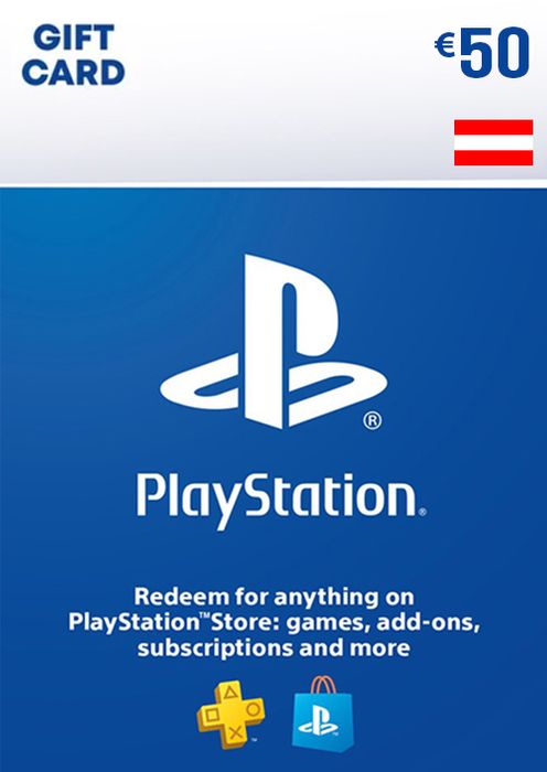 PLAYSTATION STORE GIFT CARD - 50 EUR (Austria)