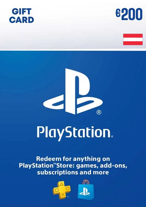 PLAYSTATION STORE GIFT CARD - 200 EUR (AUSTRIA)