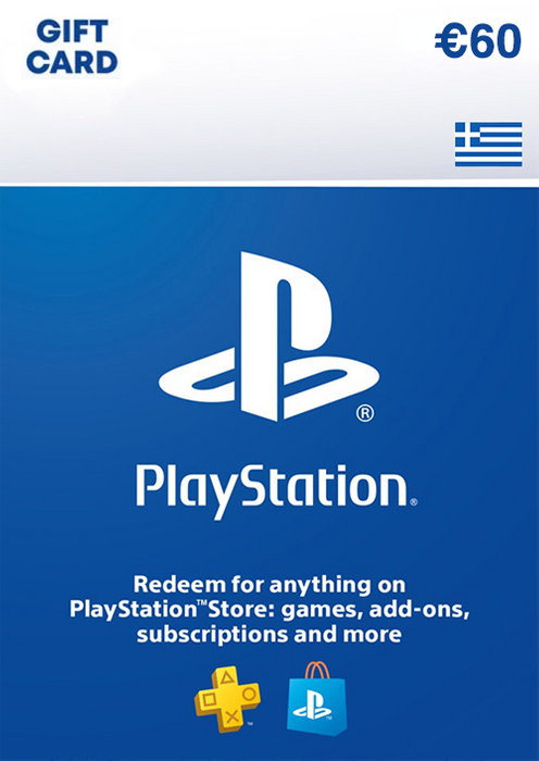 PLAYSTATION STORE GIFT CARD - 60 EUR (Greece)