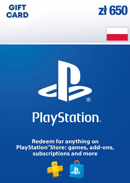 Playstation Store Gift Card - 650 PLN (Poland)