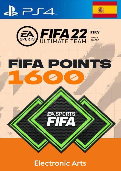 FIFA 22 Ultimate Team 1600 Points Pack PS4/PS5 (Spain)