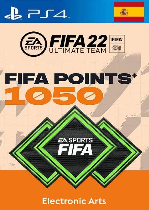 FIFA 22 Ultimate Team 1050 Points Pack PS4/PS5 (Spain)