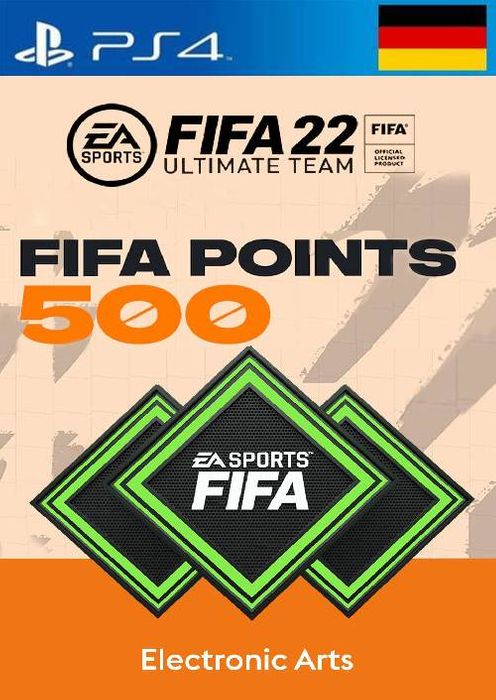 FIFA 22 Ultimate Team 500 Points Pack PS4/PS5 (Germany)