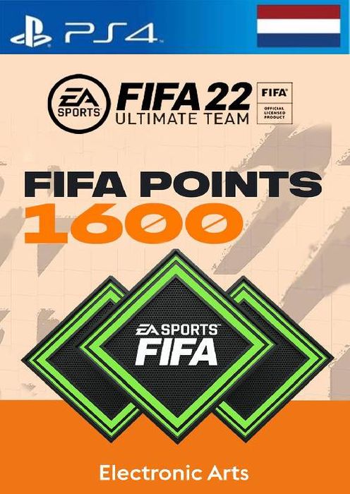 FIFA 22 Ultimate Team 1600 Points Pack PS4/PS5 (Netherlands)