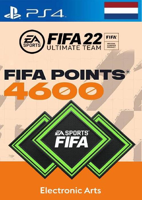 FIFA 22 Ultimate Team 4600 Points Pack PS4/PS5 (Netherlands)