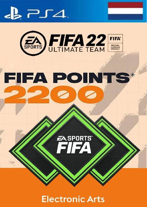FIFA 22 Ultimate Team 2200 Points Pack PS4/PS5 (Netherlands)