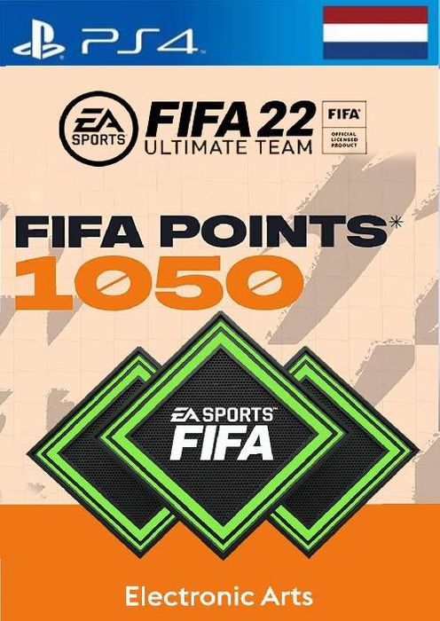 FIFA 22 Ultimate Team 1050 Points Pack PS4/PS5 (Netherlands)