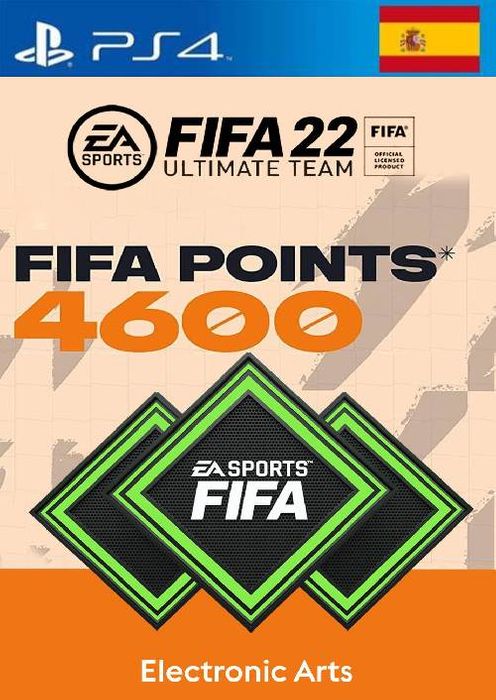 FIFA 22 Ultimate Team 4600 Points Pack PS4/PS5 (Spain)